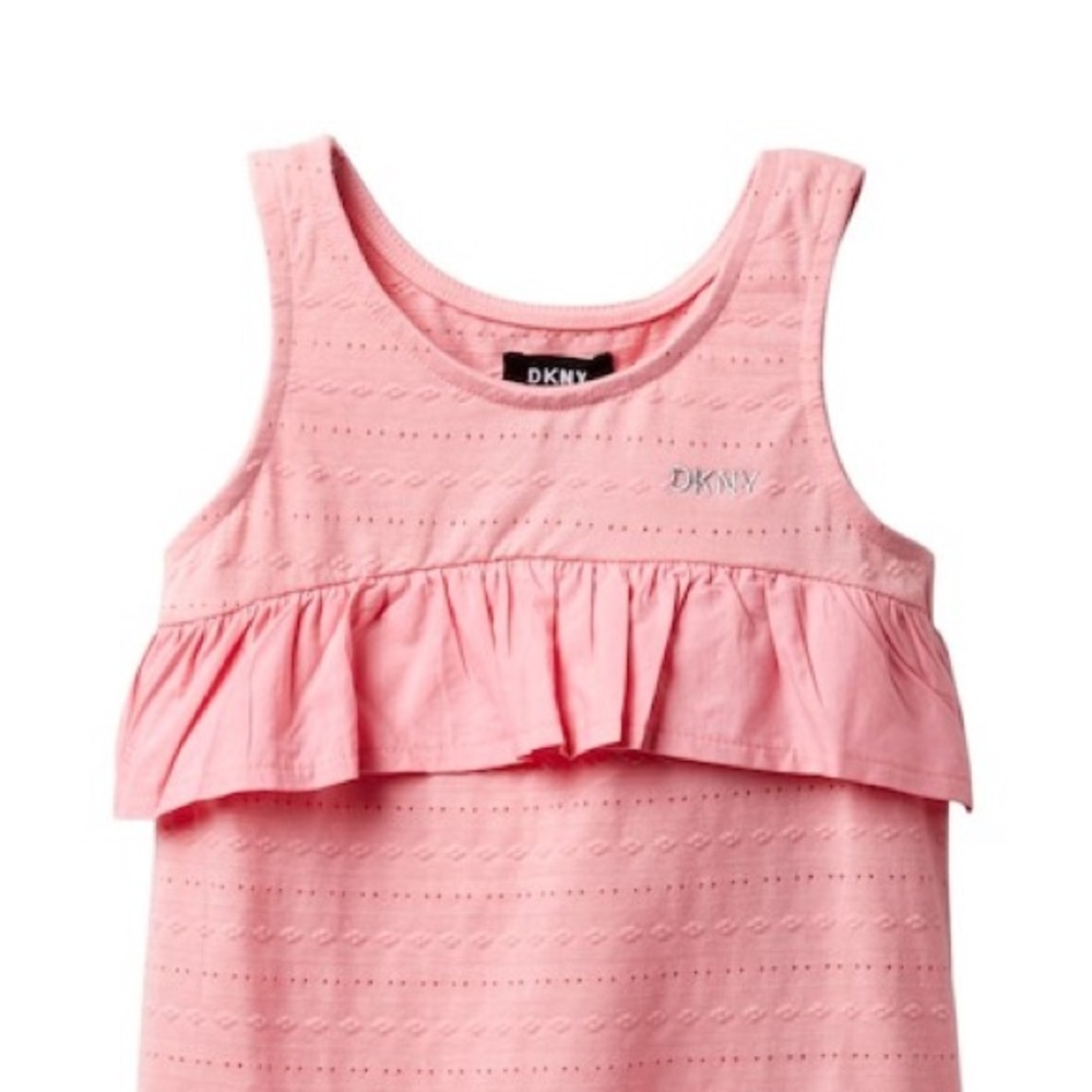 NWT DKNY Eyelet Ruffle Top